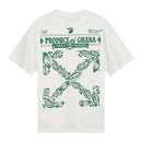 Camiseta Off-White x Daily Paper x Surf Ghana White