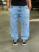 Calça Baggy Patchwork SKY
